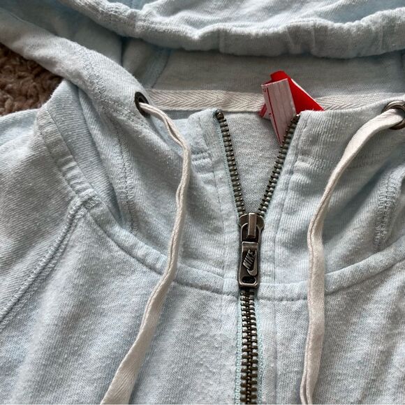 Nike Full Zip Full Length Hoodie Sweatshirt - Picture 4 of 11